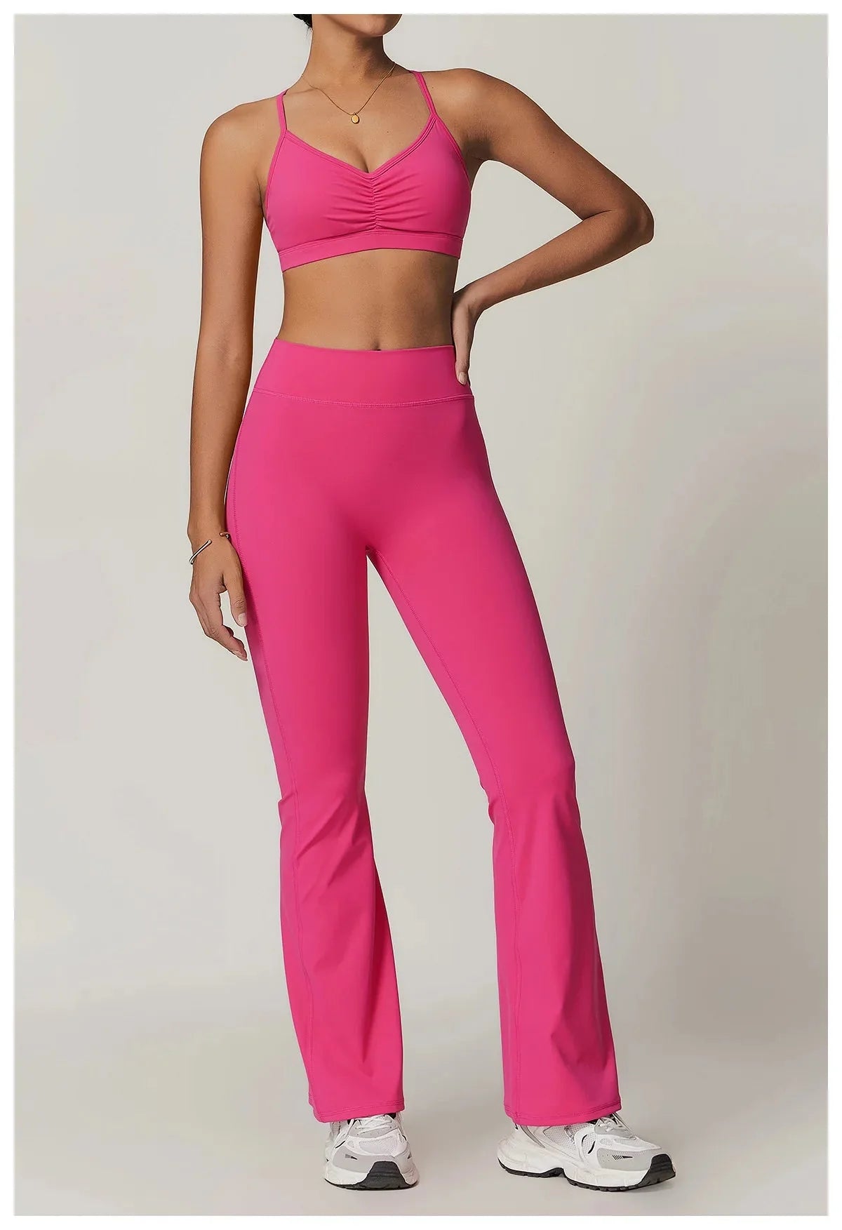 Launa | Vital edge Flared Pocket Leggings